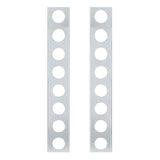 Front Air Cleaner Light Brackets for Peterbilt 1987-2006 Stainless UP#30072 Pair