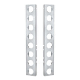 Front Air Cleaner Light Brackets for Peterbilt 1987-2006 Stainless UP#30072 Pair