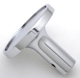 Air Brake Knob Pin Mount Tractor Green Glossy Chrome Knob 1 1/2" Tall UP#23336