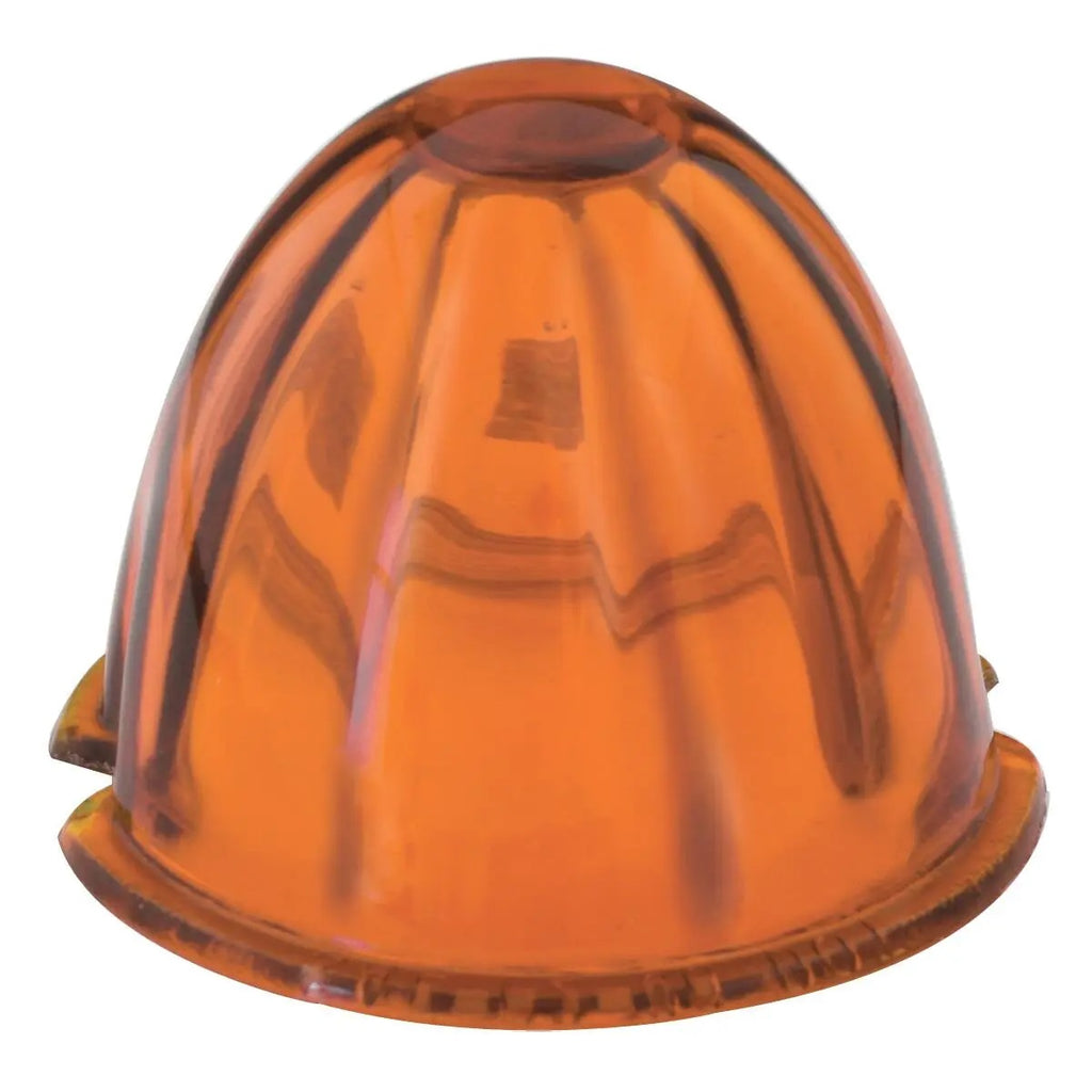 Dark Amber Watermelon Glass Lens for Top of Cab Conversion Kit GG#92509 Each