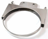 U-Bolt Exhaust Bracket for 5” Stack With 1-1/2x3-3/8 Plate, Stainless UP#21286