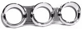 2-3/16" Gauge Cover Trio Horizontal for Peterbilt 2006-20 UP#41295 Each