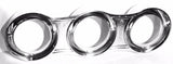 2-3/16" Gauge Cover Trio Horizontal for Peterbilt 2006-20 UP#41295 Each