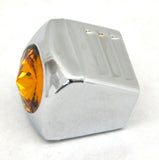 A/C Heater Slider Knobs HVAC Amber Jewel Ch Plastic 3/4" Tall UP#42030 Set of 3