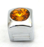 A/C Heater Slider Knobs HVAC Amber Jewel Ch Plastic 3/4" Tall UP#42030 Set of 3