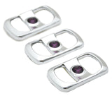 UP Rocker Switch Covers for Freightliner Purple Jewel Plastic #42053 Set of 3