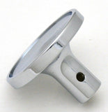 Air Brake Tractor Knob Pin Mount Black Glossy Sticker 1 1/2" Tall UP#23334