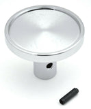 Air Brake Tractor Knob Pin Mount Black Glossy Sticker 1 1/2" Tall UP#23334