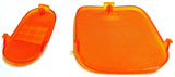 Dome light lens amber plastic for Freightliner Century Columbia Coronado 2006+