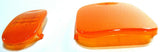 Dome light lens amber plastic for Freightliner Century Columbia Coronado 2006+