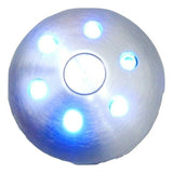Deluxe Cigarette Lighter Knob W/ Blue LEDs Chrome 7/8" Heating Element UP#28466
