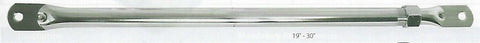 Replacement Mirror Tube Arm Straight Adjustable 19" to 30" Chrome GG#33246BP