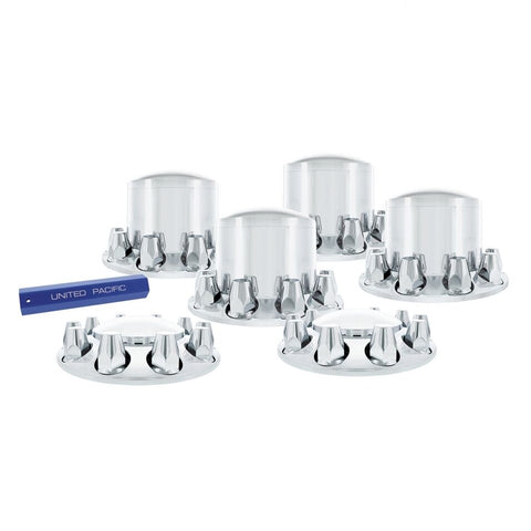 Front & Rear Axle Covers Screw-on 33mm Standard Plastic UP#10305 Set of 6