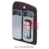 Blank Rocker Switch Trim for Kenworth T700 T2000 & Other Models Plastic UP#41439