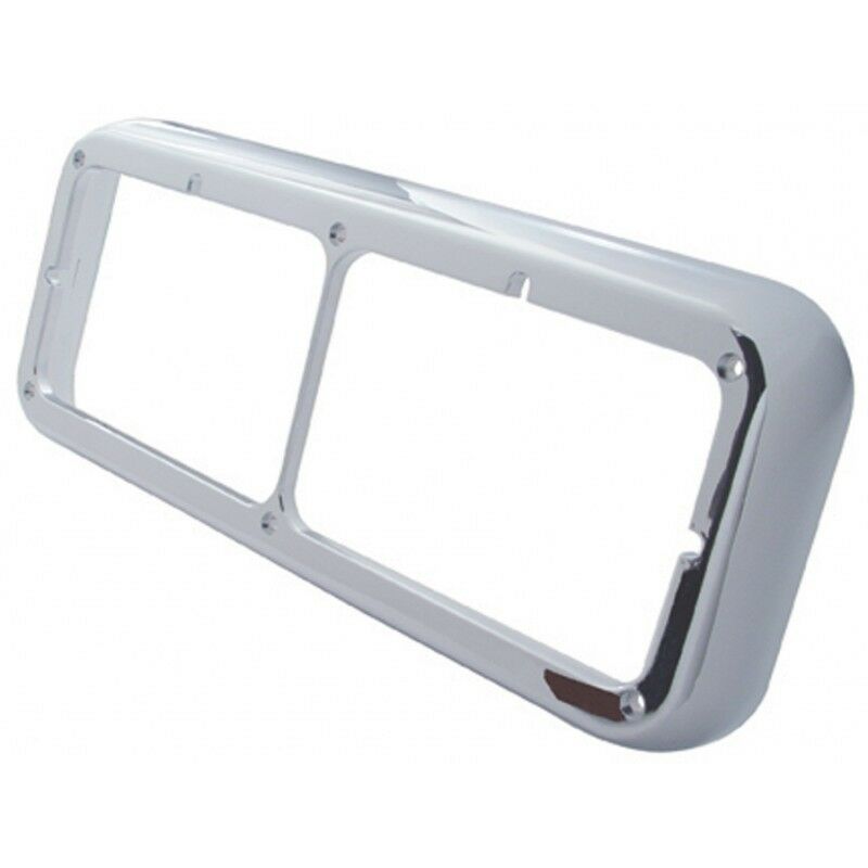 headlight bezels(2) rectangular for Peterbilt Kenworth Freightliner Western Star