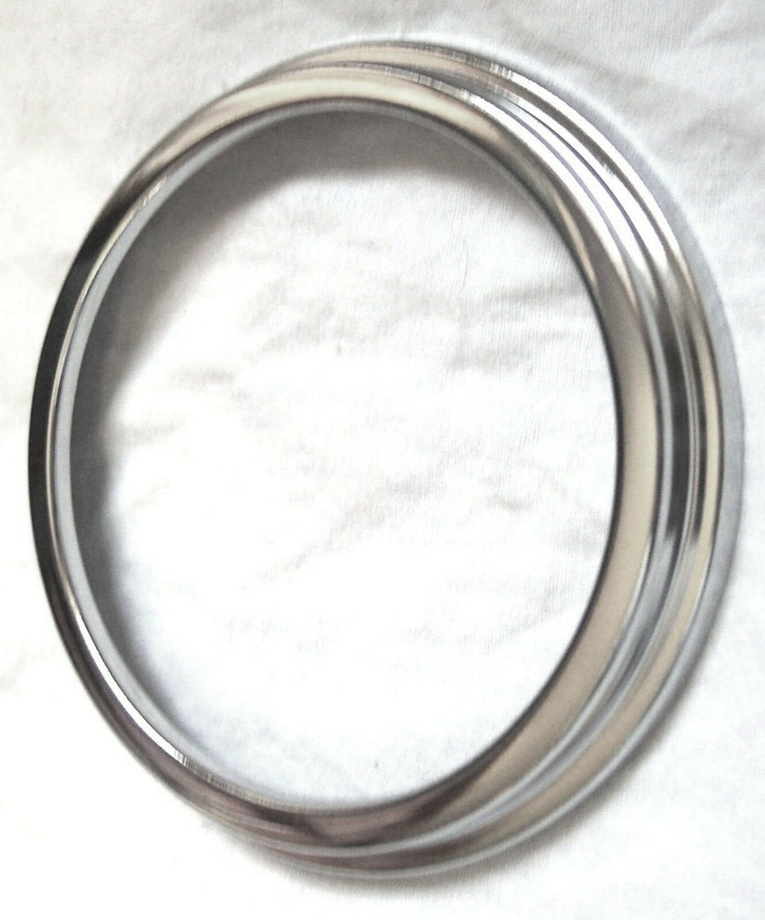 UP Gauge Cover for Older Freightliner Pyrometer 3 3/8" O.D. Chrome Steel #20511