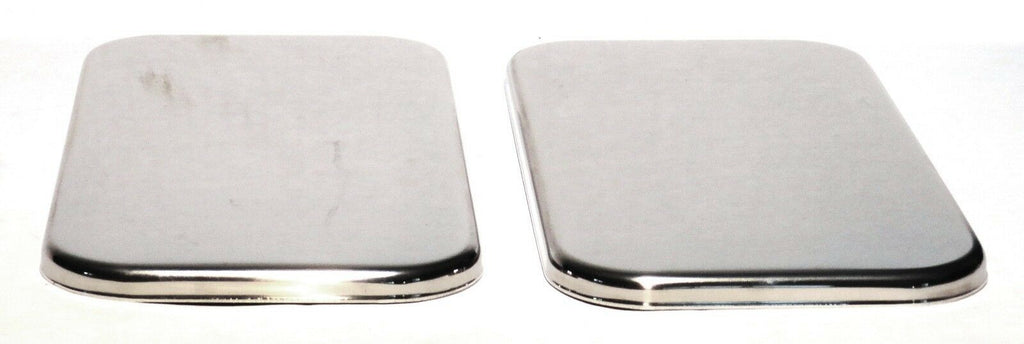 Sleeper Vent Door Covers for Freightliner Stainless Steel UP#20570-Pair