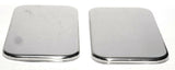 Sleeper Vent Door Covers for Freightliner Stainless Steel UP#20570-Pair