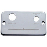 Lighter Window Right Dash Plate for Freightliner Stainless UP#48127