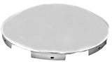UP Front Hub Cap Universal Fit Dome Chrome, Steel Wheel 7/16" Lip #10189 Each