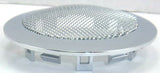 UP Speaker Cover for Peterbilt Chrome Plastic w/ Metal Screen 3-1/8" #40916 Each