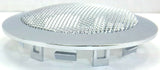 UP Speaker Cover for Peterbilt Chrome Plastic w/ Metal Screen 3-1/8" #40916 Each