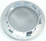 UP Speaker Cover for Peterbilt Chrome Plastic w/ Metal Screen 3-1/8" #40916 Each