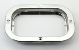 Anti-Theft Rectangular (3x5) Light Mount Bezel Stainless Bolt On GG#87147 Each