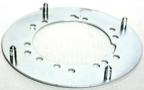trailer mounting brackets(2) with notch for axle for 8" ID semi trailer hub caps