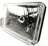 Headlight High Beam Crystal Halogen 6" X 4" Replaces H4651 H4656 #31390 Each