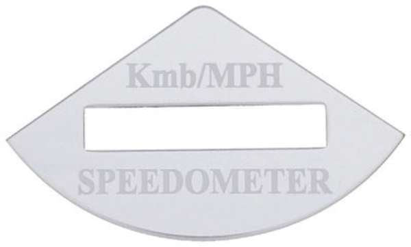 UP Gauge Emblem for Freightliner Kmb MPH Speedometer Stainless Etched #48121