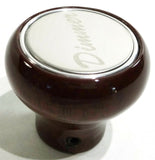 Knob wood stainless steel plaque dimmer for Peterbilt Kenworth Freightliner