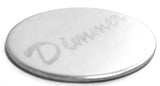 Knob wood stainless steel plaque dimmer for Peterbilt Kenworth Freightliner
