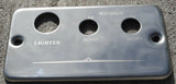 Dash Plate Lighter Window for Freightliner Various Models Stainless UP#48128