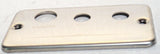 Dash Plate Lighter Window for Freightliner Various Models Stainless UP#48128