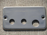 Dash Plate Lighter Window for Freightliner Various Models Stainless UP#48128