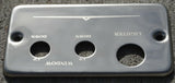 Dash Plate Lighter Window for Freightliner Various Models Stainless UP#48128