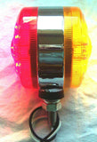 UP LED Double Faced Auxiliary/Utility Light 15 LED Amber/Red 3" Face #38682 Each