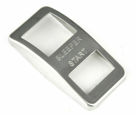 Woody's Rocker Switch Trim for Western Star Sleeper Start Stainless Etched WS-61