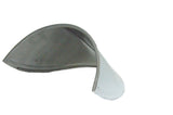 7” Round Headlight Visor Extended Depth Stainless 5-1/8” Deep Visor UP#10531