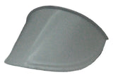 7” Round Headlight Visor Extended Depth Stainless 5-1/8” Deep Visor UP#10531