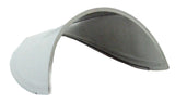 7” Round Headlight Visor Extended Depth Stainless 5-1/8” Deep Visor UP#10531