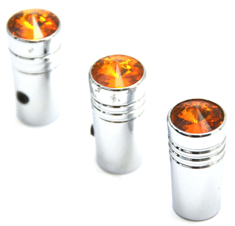 3-Toggle Switch Extensions for Kenworth Round Switch 1" H Amber Jewel GG#95230