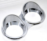 UP Gauge Cover Small Dual for Kenworth 2006+ Regular Depth Tape Mnt Visor #41434