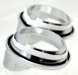 UP Gauge Cover Small Dual for Kenworth 2006+ Regular Depth Tape Mnt Visor #41434