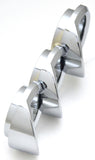 Trio Gauge Cover for 579 Peterbilt 2010-16 Left Vertical Chrome Plastic UP#41754