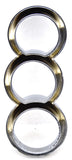 Trio Gauge Cover for 579 Peterbilt 2010-16 Right Vertical Chrome UP#41755