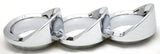 Trio Gauge Cover for 579 Peterbilt 2010-16 Right Vertical Chrome UP#41755