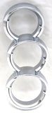 Trio Gauge Cover for 579 Peterbilt 2010-16 Right Vertical Chrome UP#41755
