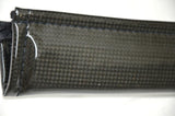 Gear Shifter Stick Cover Black Carbon Fiber 17" PVC Vinyl GG#99664 Each